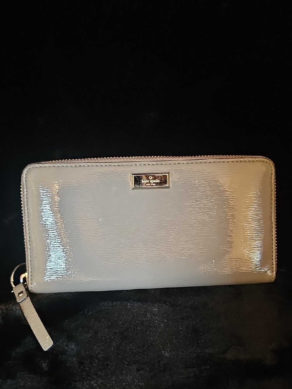 Kate Spade Textured Patent Leather Wallet